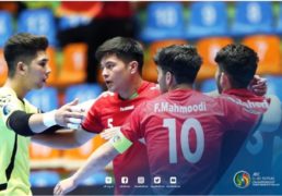 تیم ملی فوتسال زیر ۲۰سال افغانستان به نیمه نهایی قهرمانی آسیا رسید
