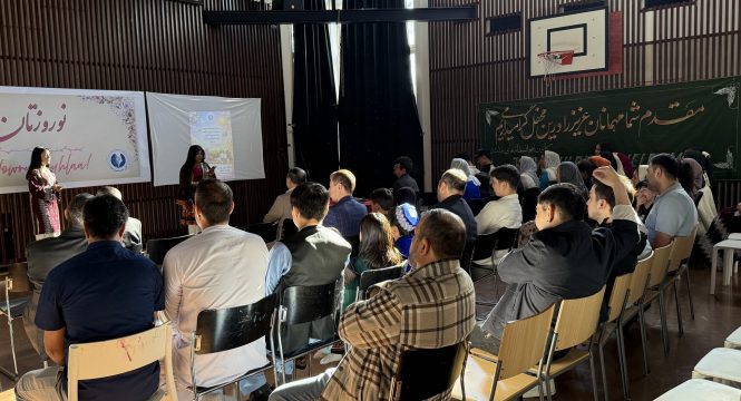 محفل نوروزی شاگردان کلاس های زبان مادری کانون